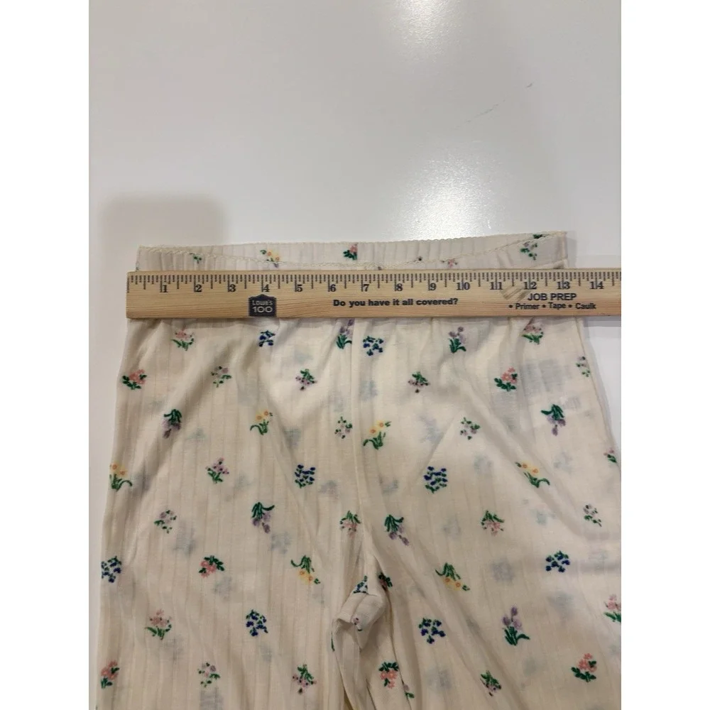 Old Navy girls XL 12-14 Tank Pajama set With Pants Floral Lightweight